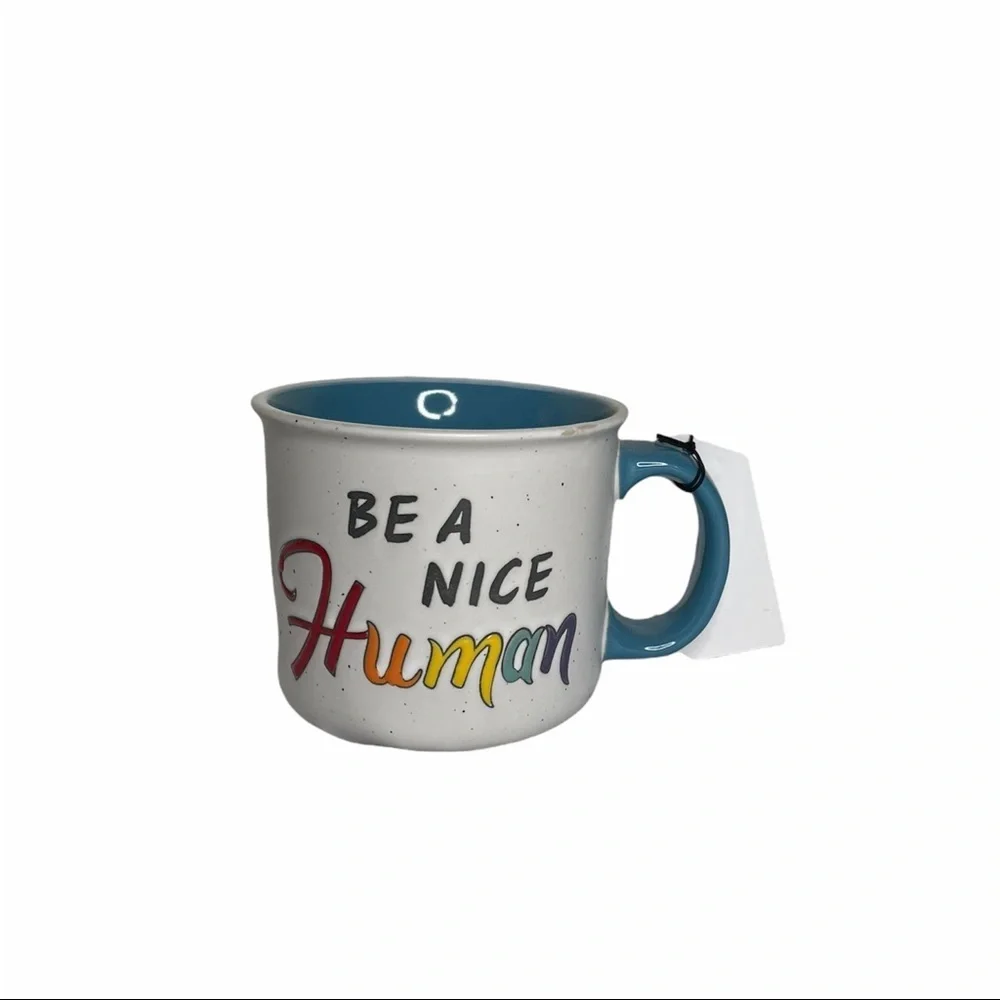 Be a nice human coffee mug